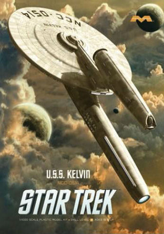 Moebius Models Sci-Fi 1/1000 Star Trek (2009): USS Kelvin Starship Kit