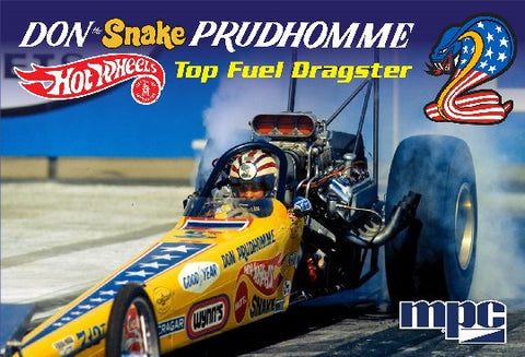 MPC Model Cars 1/25 1972 Don Snake Prudhomme Rear Engine Dragster Kit