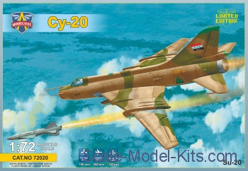 Modelsvit Aircraft 1/72 Sukhoi Su20 Soviet Fighter Ltd. Edition Kit