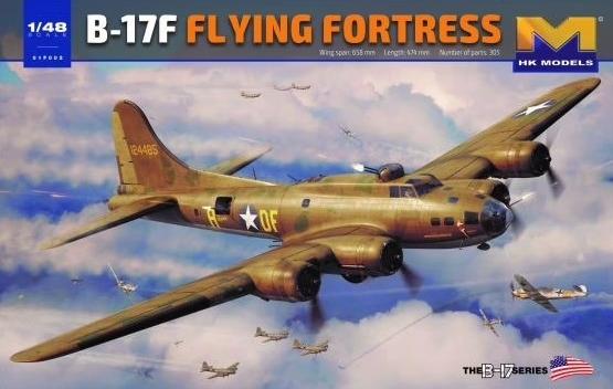 HK Models 1/48 B17F "Memphis Belle" Heavy Bomber Kit