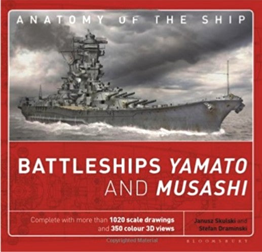 Osprey Publishing Anatomy of the Ship: Battleships Yamato & Musashi