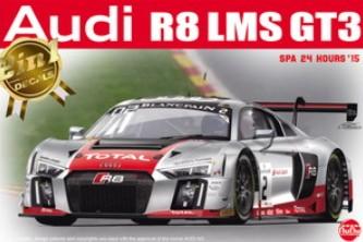 Platz Model Cars 1/24 Audi R8 LMS GT3 2015 SPA 24-Hour Race Car (New Tool) Kit