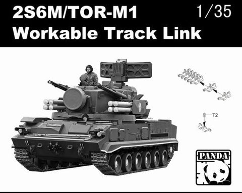 Panda Hobby 1/35 2S6M/TOR-M1 Workable Track Links Kit