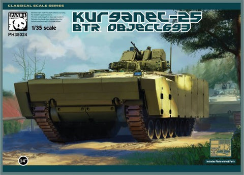 Panda Hobby 1/35 BTR Object 693 Kurganet-25 Russian Infantry Fighting Vehicle (New Tool) Kit