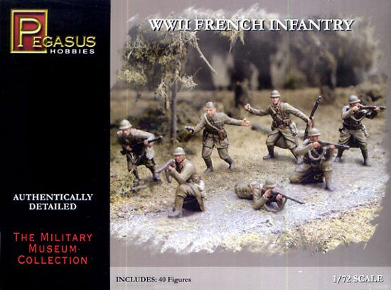 Pegasus Military 1/72 French Infantry WWII (40)