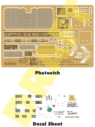 Paragraphix Details 1/24 LiS: Chariot Photo-Etch & Decal Set for MOE