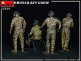 MiniArt Military 1/35 British AFV Crew (4) Kit