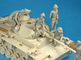 MiniArt Military 1/35 German Tank Crew Afrika Korps (5) w/Weapons (Special Edition) Kit