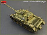 MiniArt Military 1/35 Soviet Su122-54 Early Type Self-Propelled Howitzer on T54 Tank Chassis (New Tool) Kit