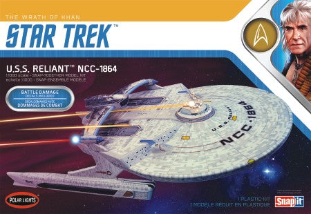 Polar Lights Sci-Fi 1/1000 Star Trek Wrath of Khan USS Reliant NCC1864 Kit