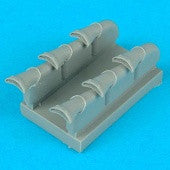 Quickboost Details 1/32 Spitfire Mk V Exhausts for HSG