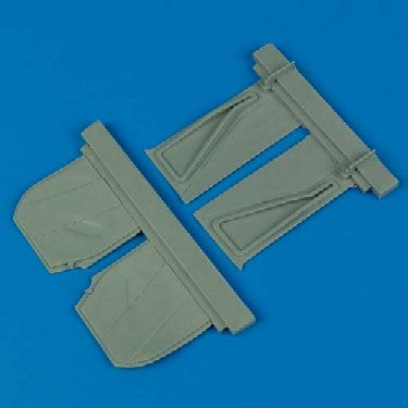 Quickboost Details 1/32 P51B Undercarriage Covers for TSM