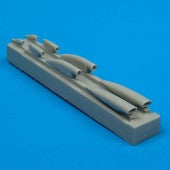 Quickboost Details 1/48 Mig21MF Air Cooling Scoops for ACY