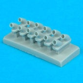 Quickboost Details 1/48 P40E Exhausts for HSG