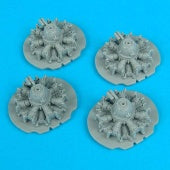 Quickboost Details 1/48 B24J Engines for RMX