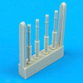 Quickboost Details 1/48 Hurricane Mk IIC Cannon Barrels for HSG