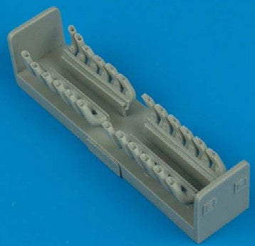 Quickboost Details 1/48 Bf110C Exhaust for EDU