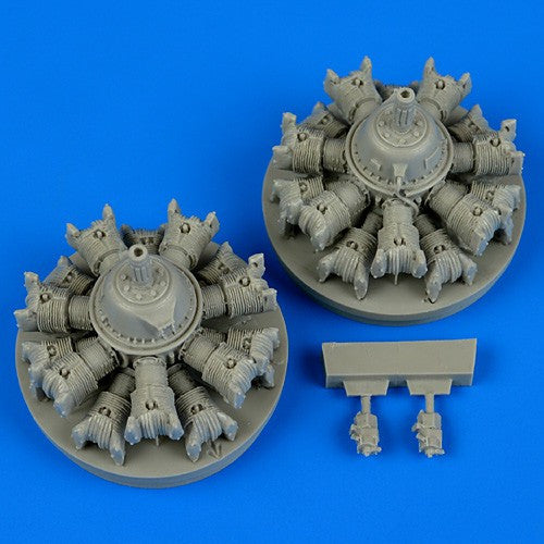 Quickboost Details 1/48 A20 Havoc Engines for AMT & ITA