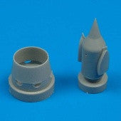 Quickboost Details 1/72 Mig21 F13 Fishbed C Air Intake for RVL