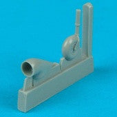 Quickboost Details 1/72 Bf109G10 Air Intake & Tail Wheel for RVL