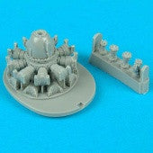 Quickboost Details 1/72 F6F Engine for ACY