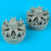 Quickboost Details 1/72 DC3/C47 Engines for ITA