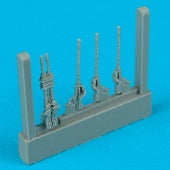 Quickboost Details 1/72 Ju88A4 Gun Barrels for HSG