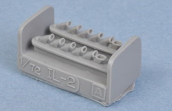 Quickboost Details 1/72 IL2 Exhaust for ACY