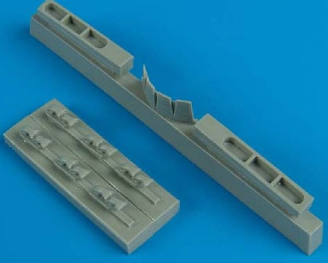 Quickboost Details 1/72 P40M/N Exhaust & Radiator Flaps for ACY