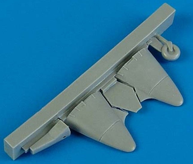 Quickboost Details 1/72 Brewster 339 Buffalo C/D/E Tail Cone & Tailwheel for HSG