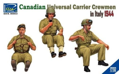 Riich Military 1/35 Canadian Universal Carrier Crew Italy 1944 (3) Kit