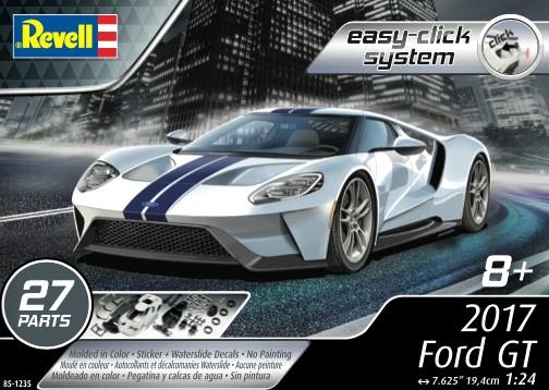 Revell-Monogram 1/24 2017 Ford GT (Silver) Kit