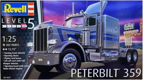 Revell Monogram 1/25 Peterbilt 359 Tractor Cab w/Detailed Sleeper Kit