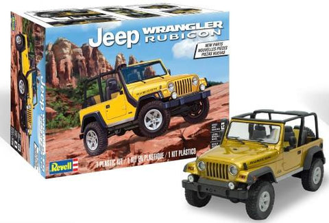 Revell Monogram Cars 1/25 Jeep Wrangler Rubicon Kit