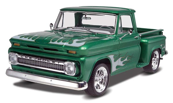 Revell-Monogram Cars 1/25 1965 Chevy Stepside Pickup Truck (2 in 1 Kit)