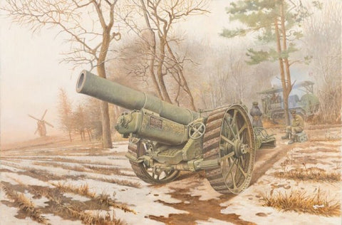 Roden Military 1/35 British BL 8-Inch Howitzer Mk VI Gun Kit