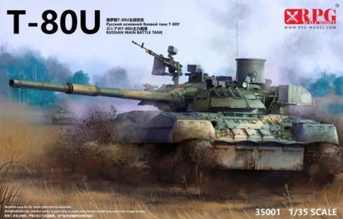 RPG Models 1/35 T80U Russian Main Battle Tank (New Tool) Kit