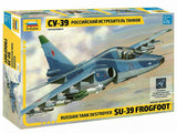 Zvezda Aircraft 1/72 Russian Su39 Frogfoot Tank Destroyer Attack Aircraft (Re-Release) Kit