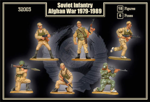 Mars Military 1/32 Soviet Infantry Afghan War 1979-1989 (18) Kit