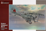 Special Hobby Aircraft 1/72 Vickers Vildebeest Mk IV Perseus Engine Version RAF BiPlane Kit