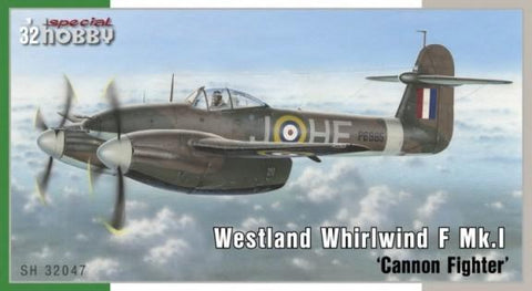 Special Hobby Aircraft 1/32 Westland Whirland Mk I Cannon Fighter Kit
