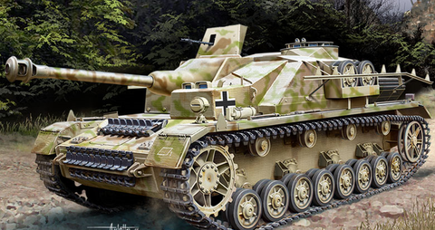 Academy Military 1/35 German StuG IV SdKfz 167 Early Version Tank Kit