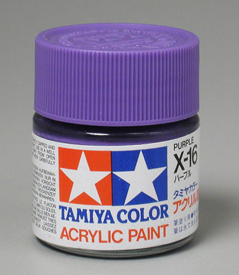 Tamiya Acrylic X16 Gloss Purple 23 ml Bottle