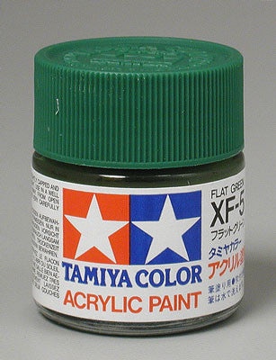 Tamiya Acrylic XF5 Flat Green 23 ml Bottle