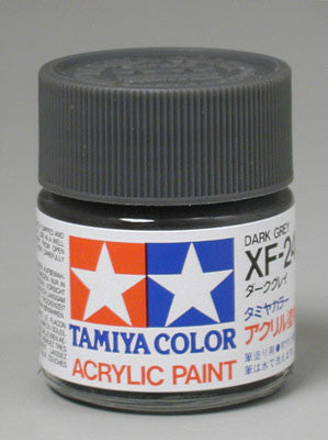 Tamiya Acrylic XF24 Dark Gray 23 ml Bottle