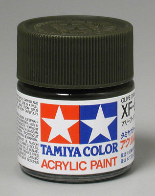 Tamiya Acrylic XF62 Olive Drab 23 ml Bottle