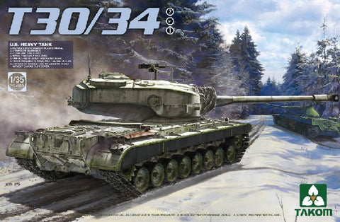 Takom 1/35 US T30/34 Heavy Tank Kit