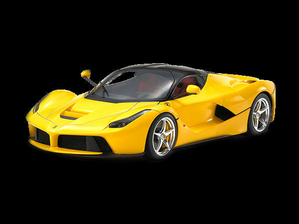 Tamiya Model Cars 1/24 LaFerrari Yellow Version Sports Car Kit