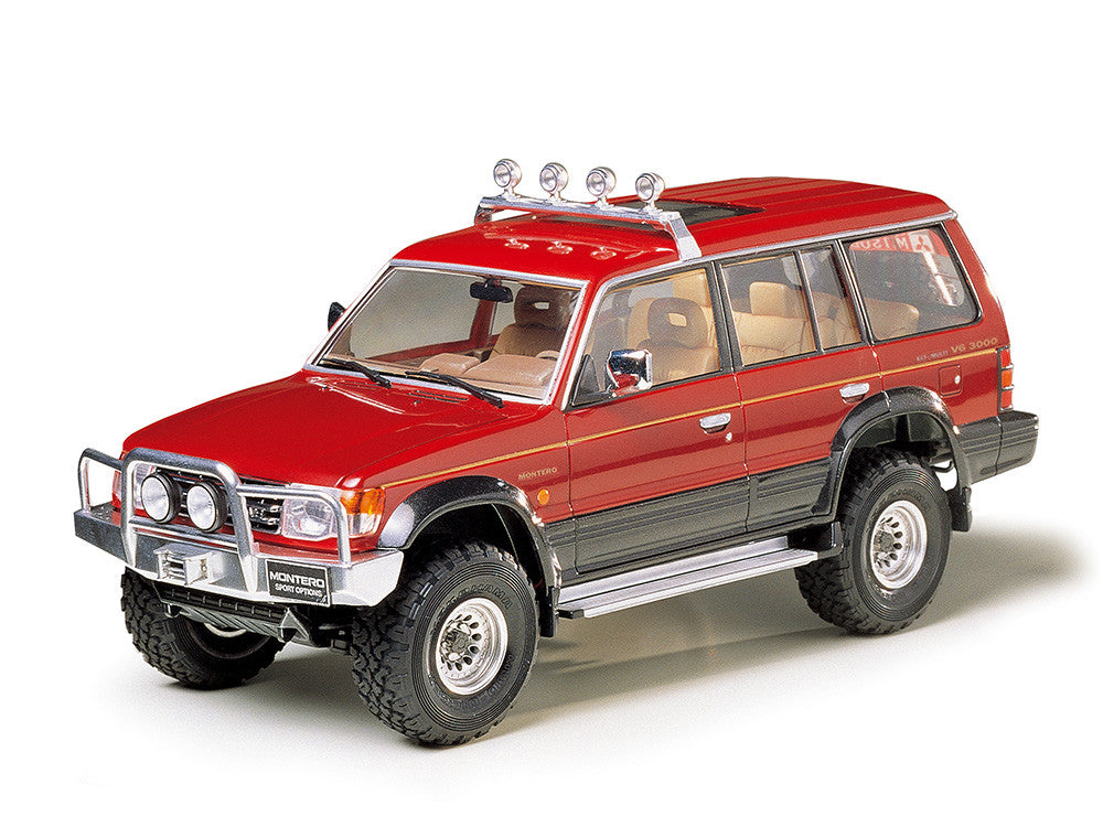 Tamiya Model Cars 1/24 Mitsubishi Montero SUV w/Sport Options Kit