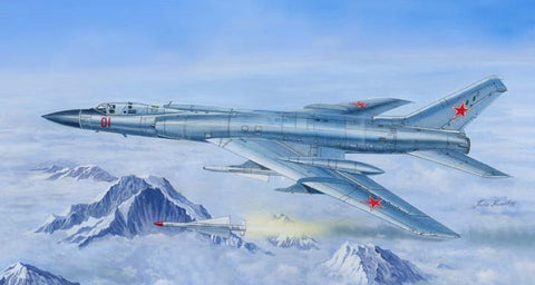 Trumpeter Aircraft 1/72 Tu128M Fiddler Russian Long-Range Supersonic Interceptor (New Tool) Kit